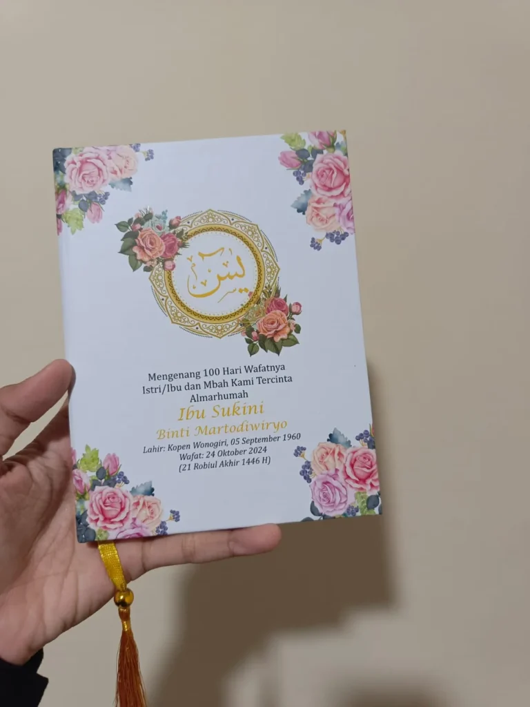 Cetak Buku Yasin