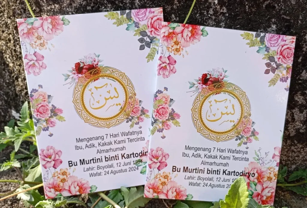 Cetak Buku Yasin