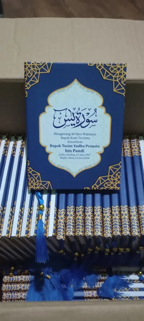 Cetak Buku Yasin