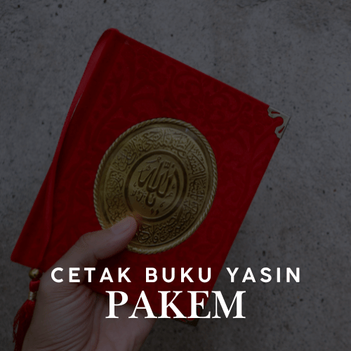 Cetak Buku Yasin Pakem