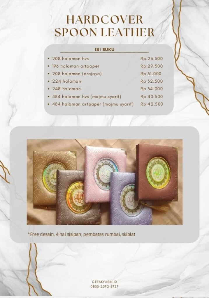 harga buku yasin spoon 2026