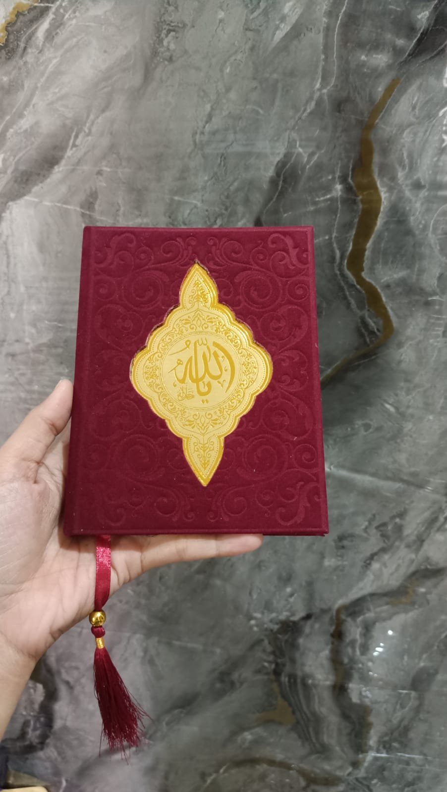 Buku Yasin Beludru custom