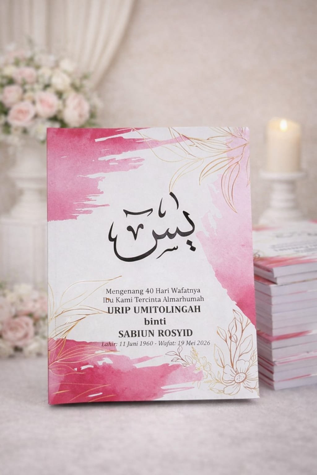 Buku Yasin softcover custom